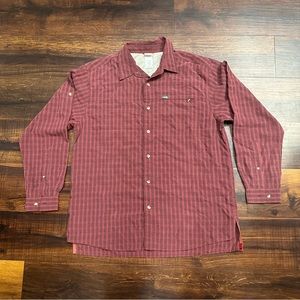 The North Face Button Up Shirt Outdoors Size Large